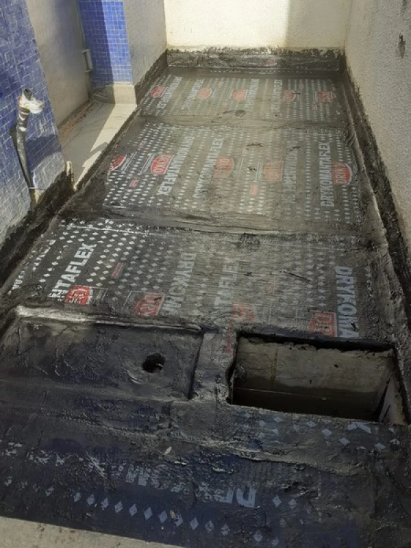 impermeabilização com manta