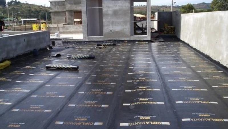 impermeabilização por manta asfaltica